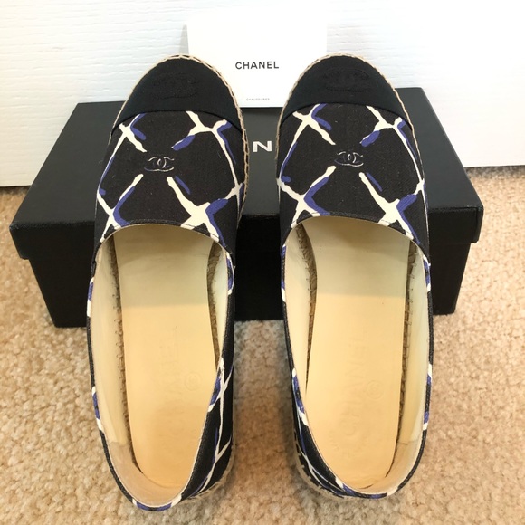 Authentic Chanel Espadrilles - Picture 1 of 8